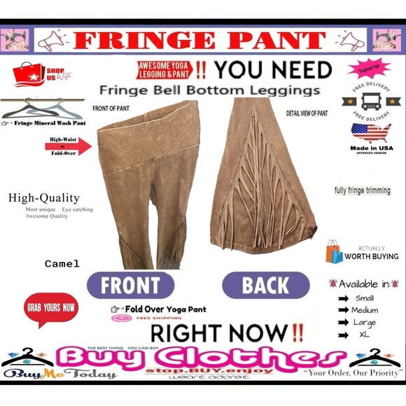 ✅ BULLY Fold Over FRINGE ➕🆒 LEGGING PANT High Waist Mineral Wash 💸BUY NOW‼️🟢 - Picture 14 of 16